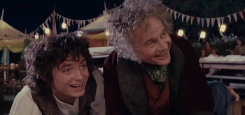 Frodo and Bilbo article