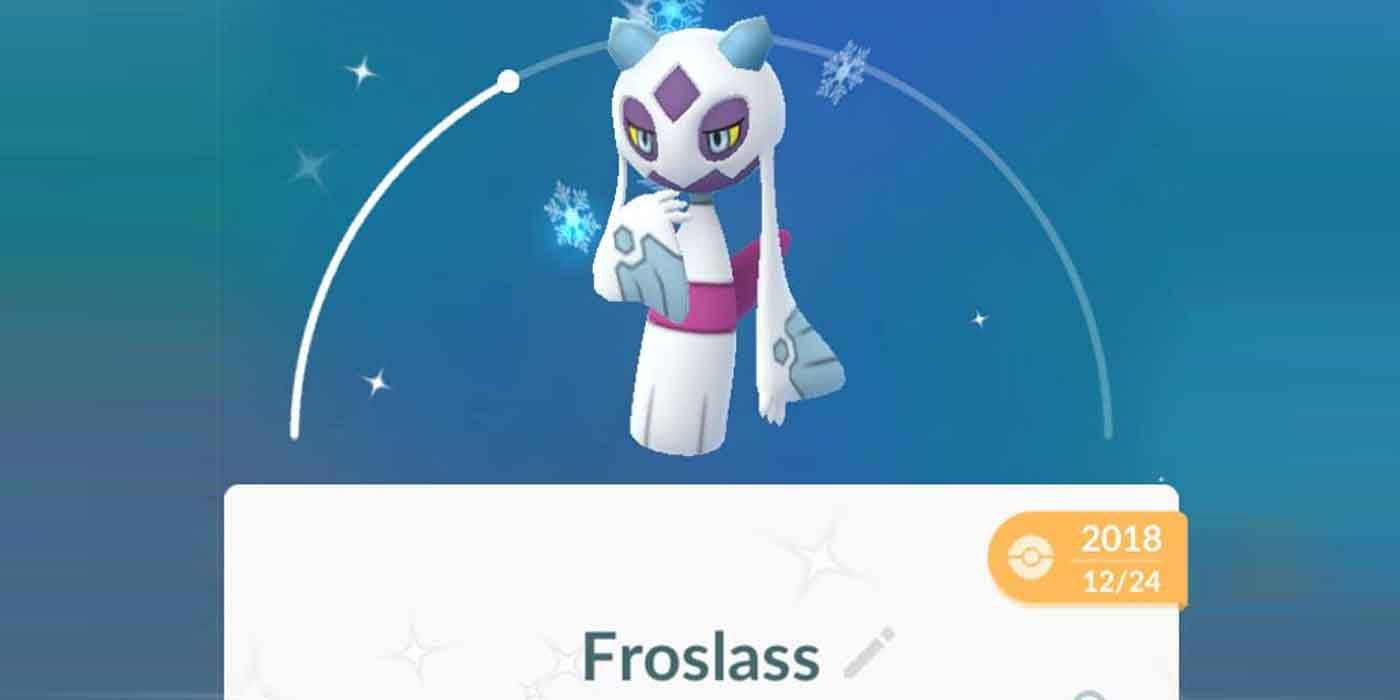 Froslass is a Ghost Ice type Pokemon in Pokemon GO