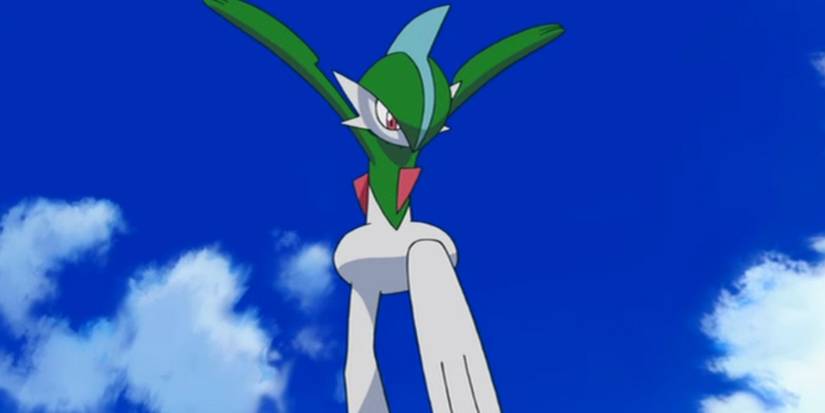 Pokemon Gallade in battle