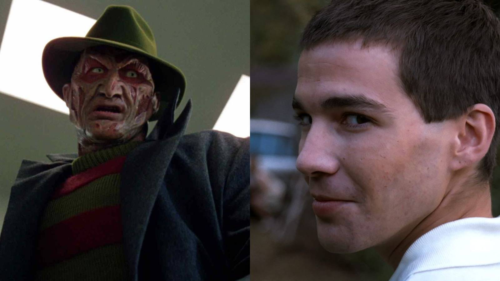 Freddy Krueger and Paul from Funny Games