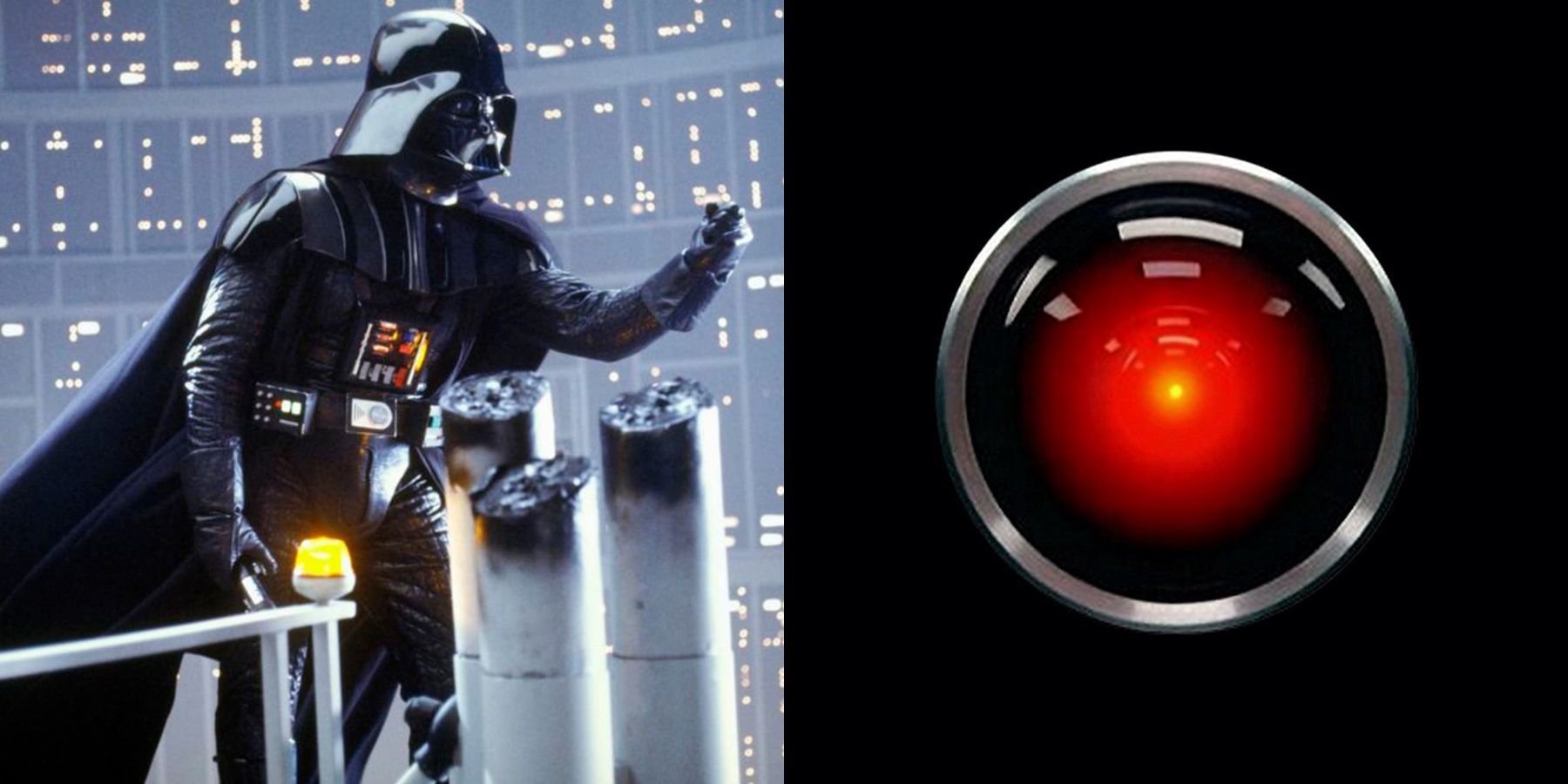 Darth Vader and HAL 9000
