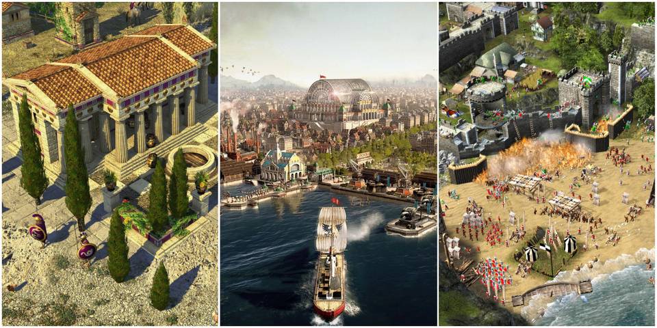 AOEカバーのようなゲーム0AD、Anno1800Stronghold2