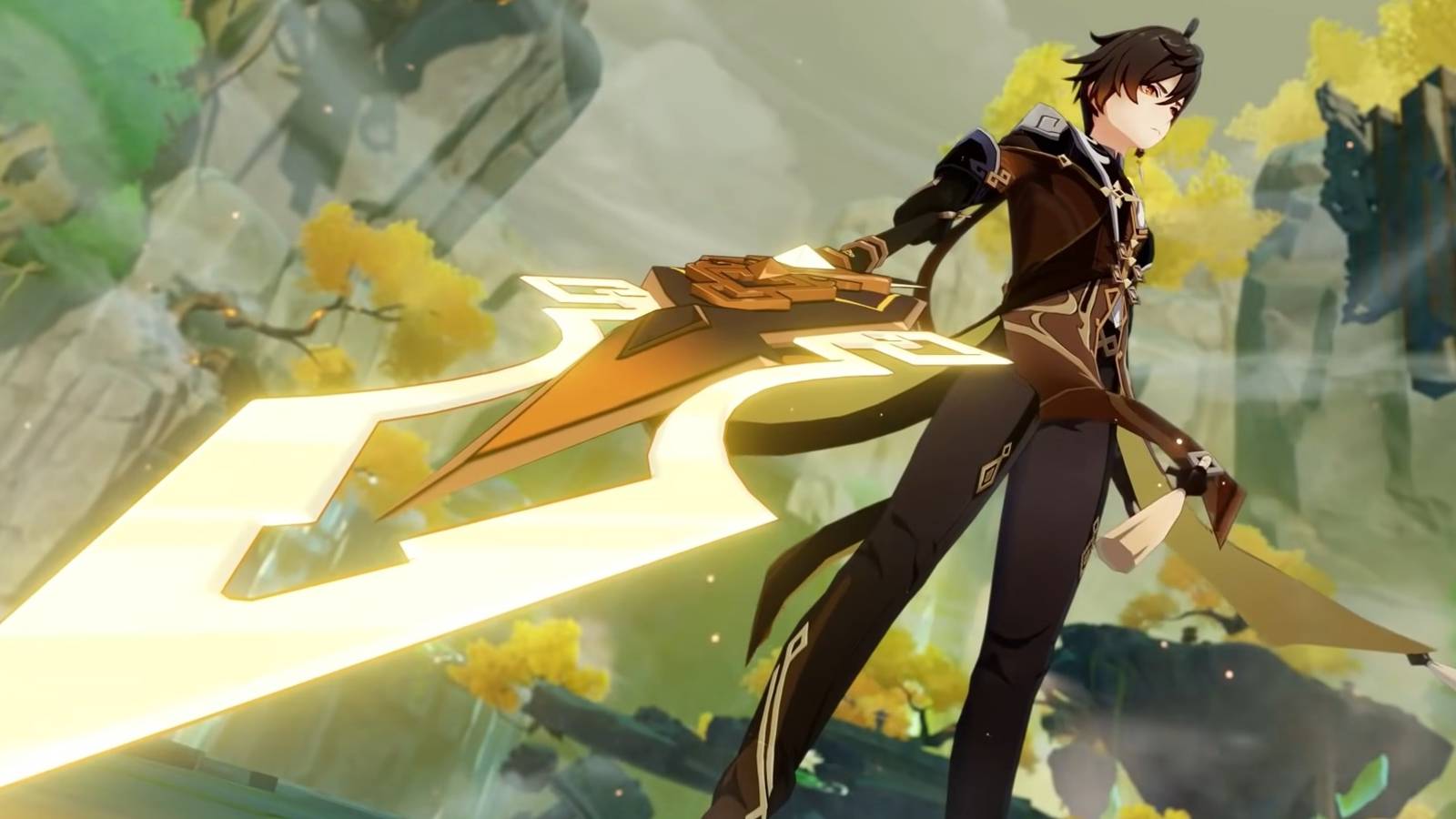 Genshin Impact character Zhongli 