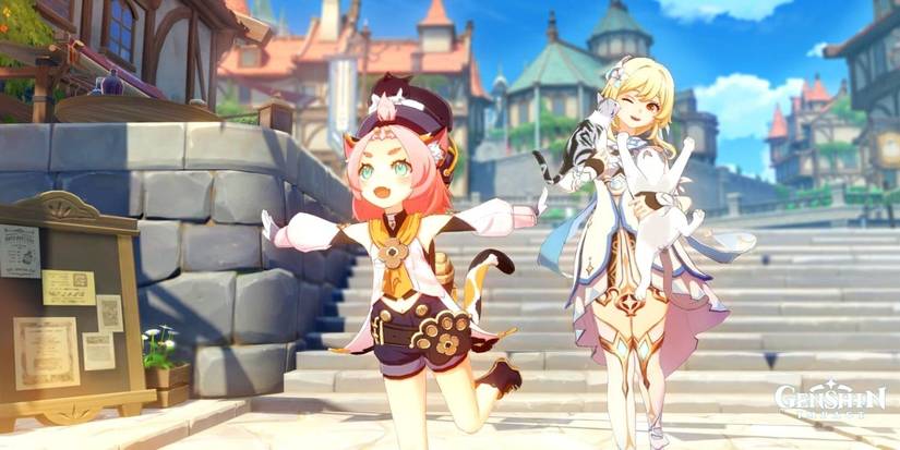 Genshin Impact Diona Hangout