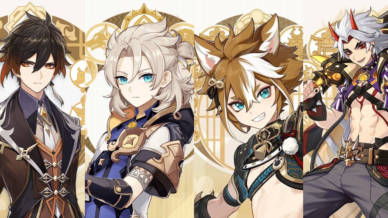 Genshin Impact Geo characters