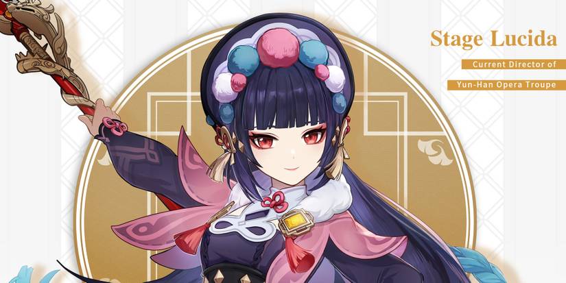 Official art for Genshin Impact character Yun Jin