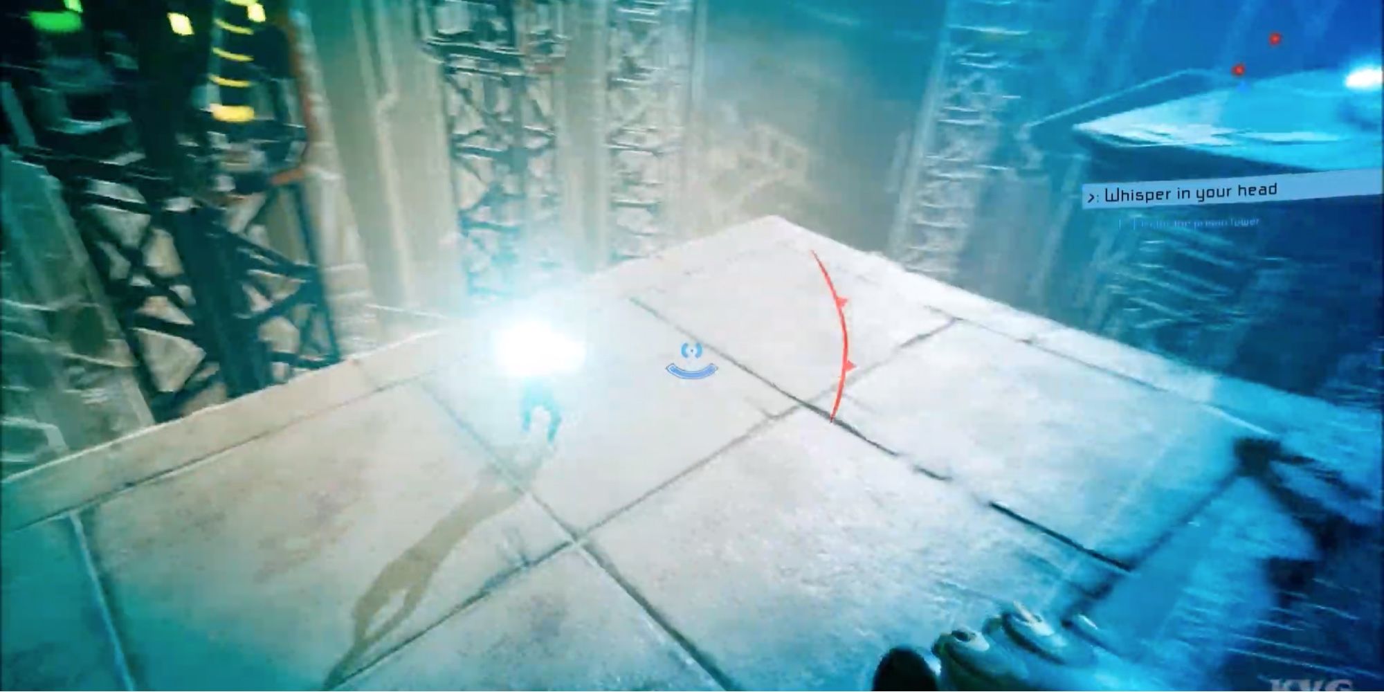 Ghostrunner - Ghostrunner dodging bullets with Sensory Boost
