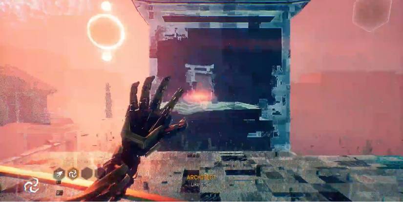 Ghostrunner - Ghostrunner using Tempest on foes