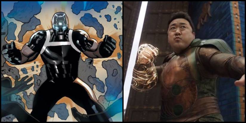 MCU Eternals Gilgamesh Comic and Movie