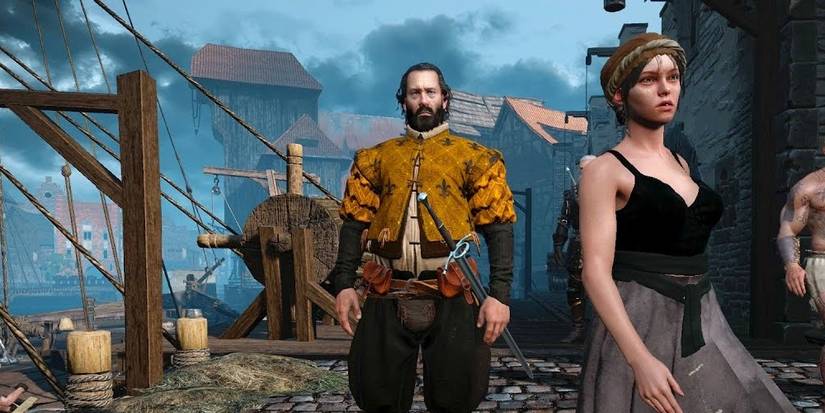 Ginter De Lavirac in Novigrad in the Witcher 3