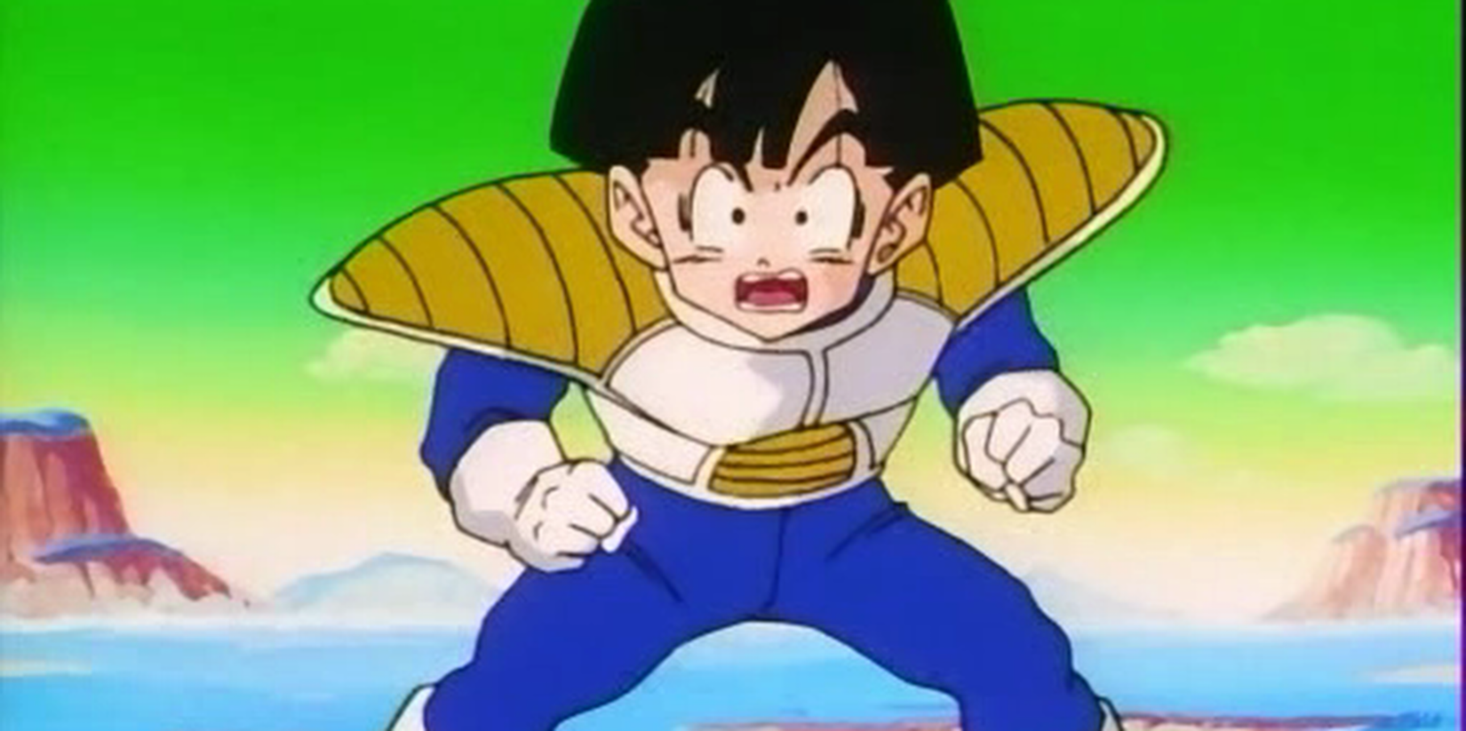 Gohan in Frieza Soldier Armor on Namek Cropped