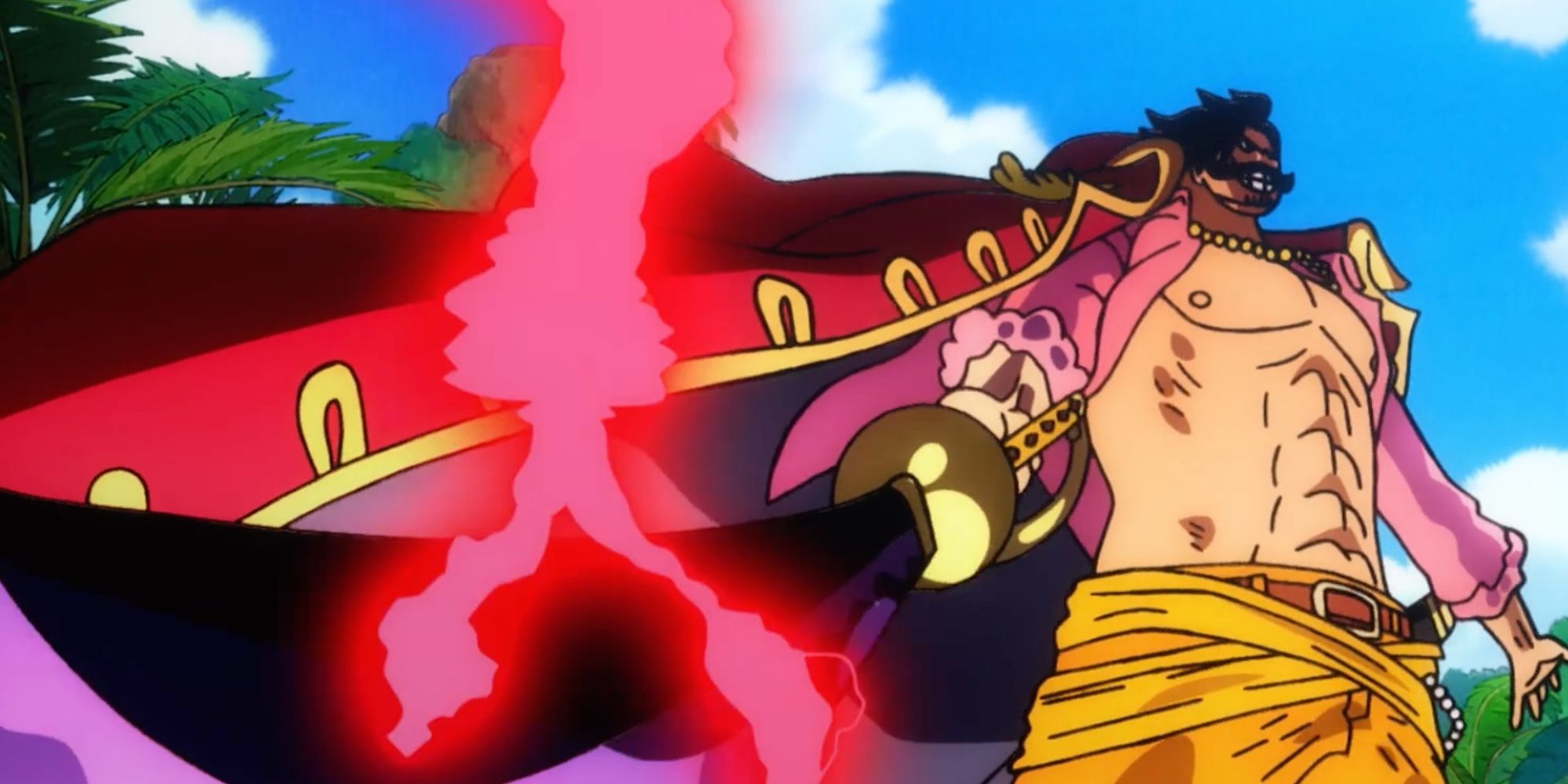 One Piece Гол Ди Роджер использует Divine Departure