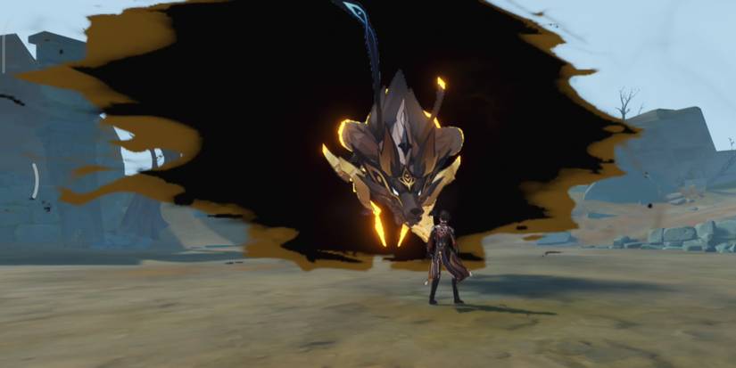 Golden Wolflord Genshin Impact