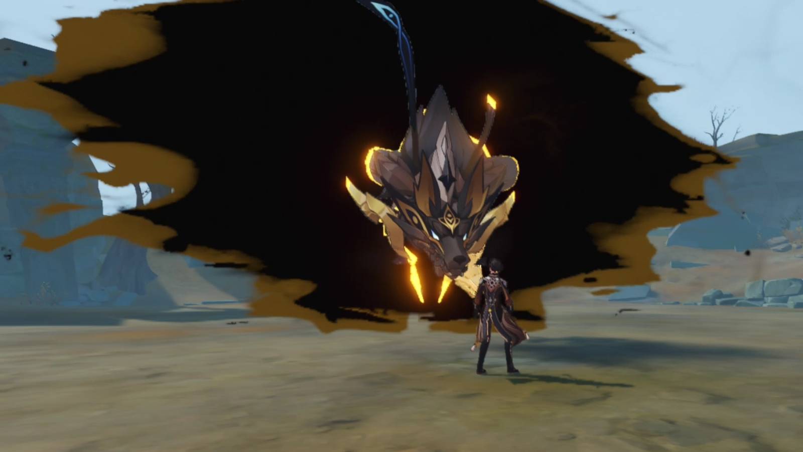 Golden Wolflord Genshin Impact