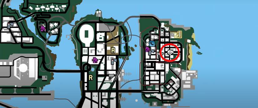 Grand Theft Auto 3 AK 47 Location