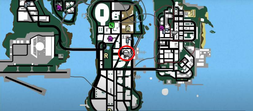 Grand Theft Auto 3 Grenade Location