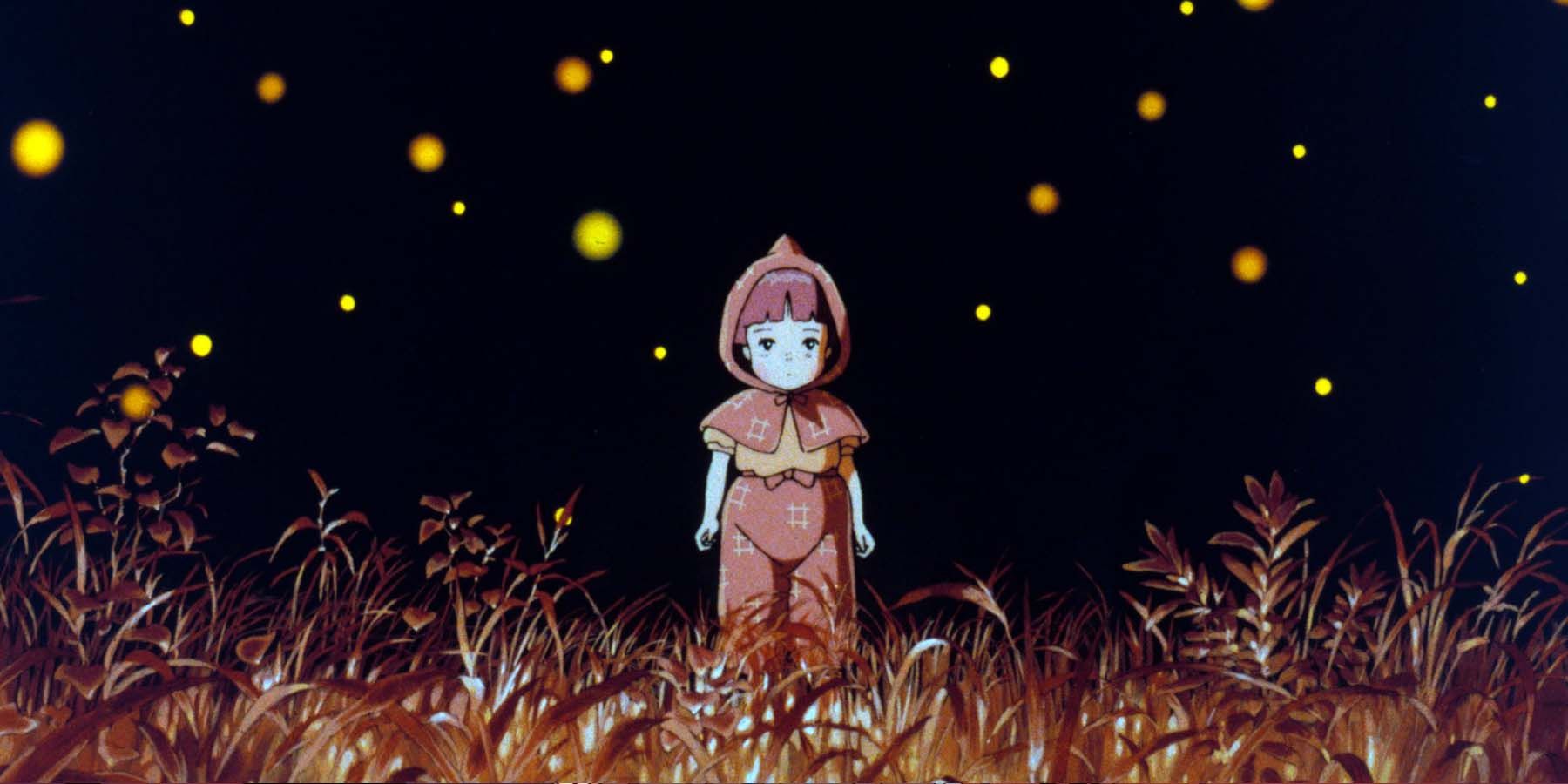 Grave of the Fireflies Setsuko standing