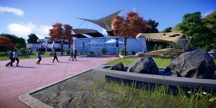 Guests in Jurassic World Evolution 2