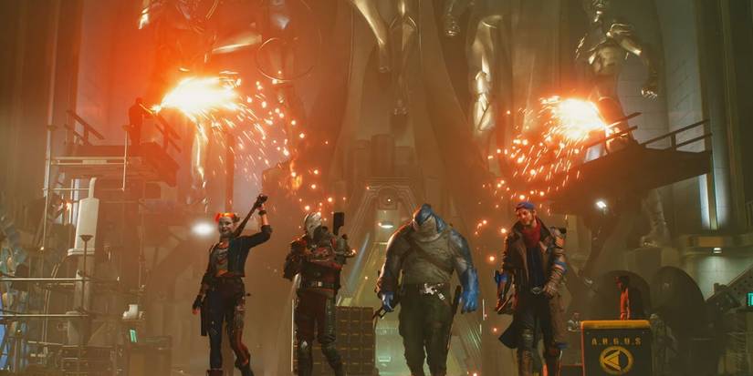 The Hall of Justice in Suicide Squad: Kill The Justice League