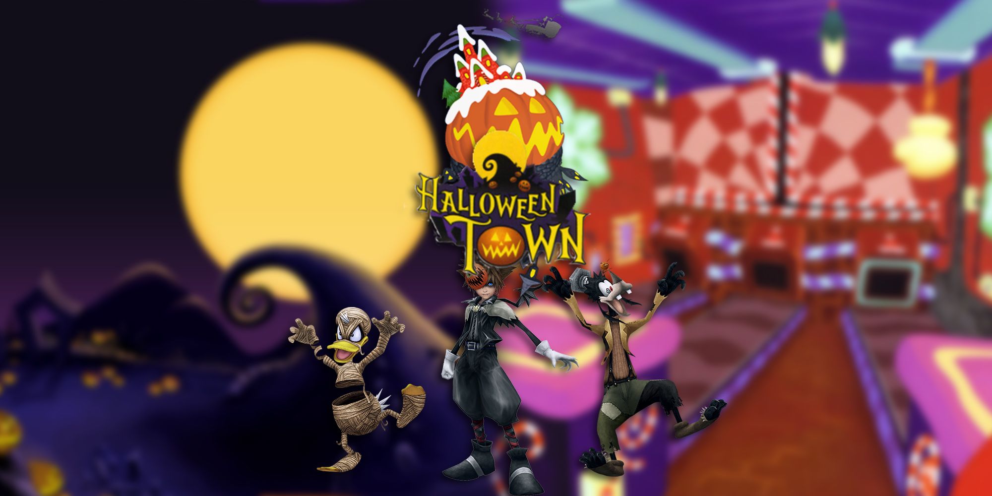 Halloween Town in Kingdom Hearts 2