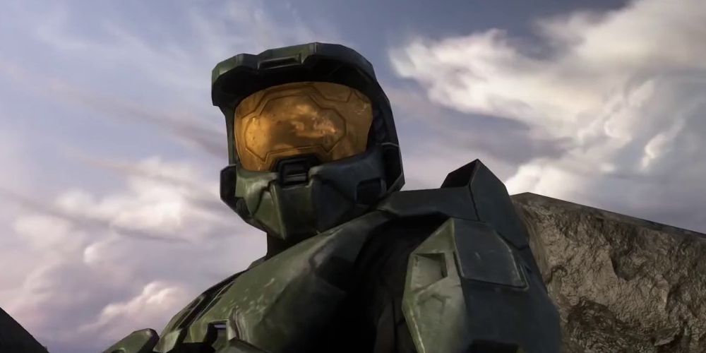 Master Chief Watching the Flood arrive on Earth