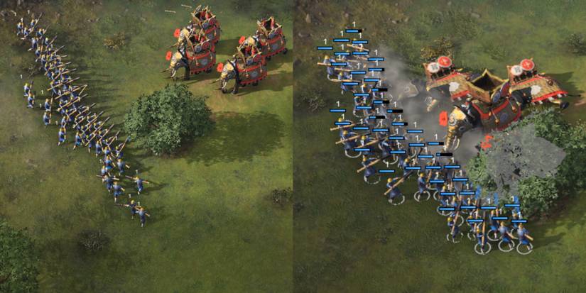 Handcannoneers vs Elephants