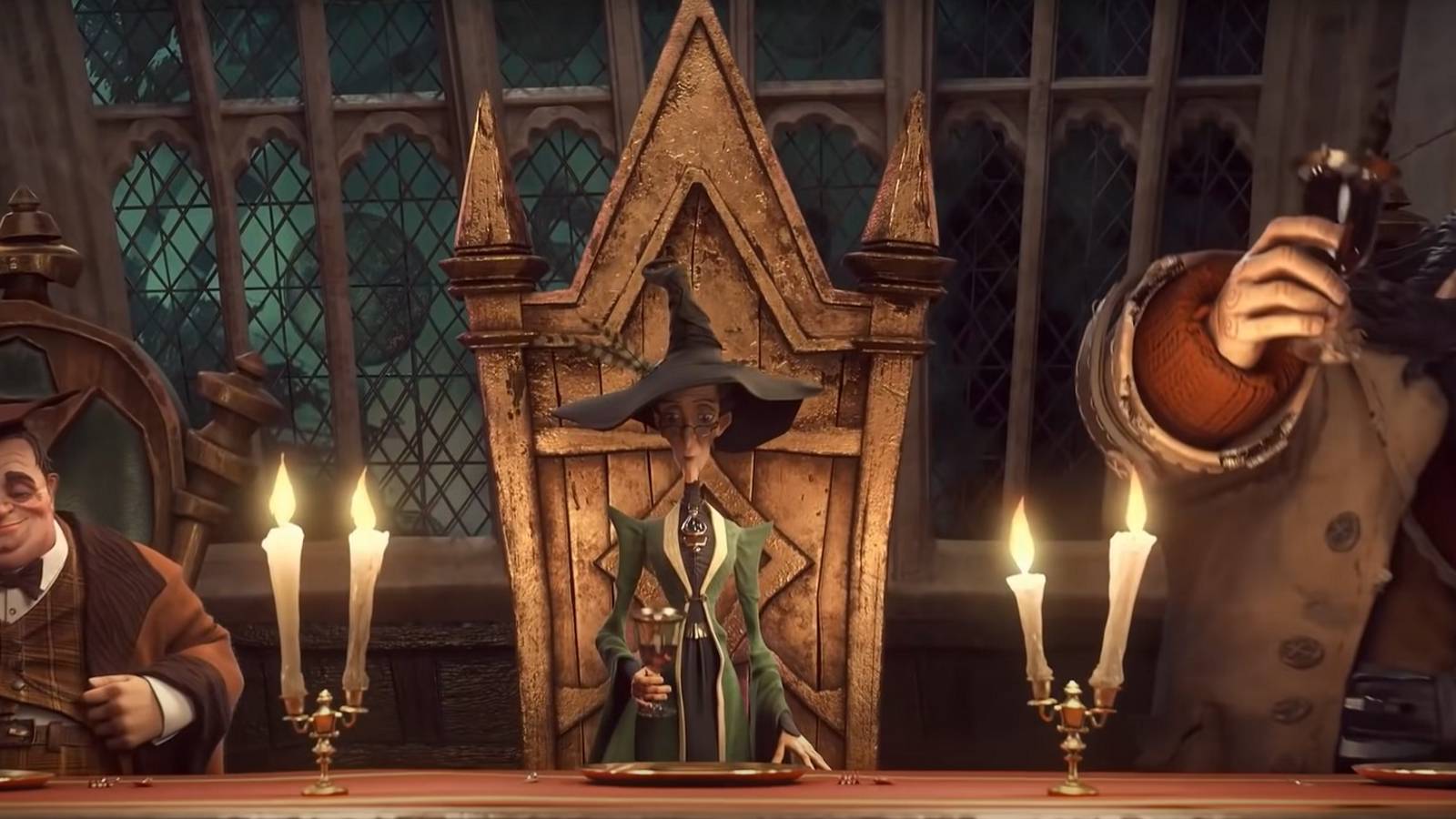 Harry Potter Magic Awakened mcgonagall hagrid trailer cgi