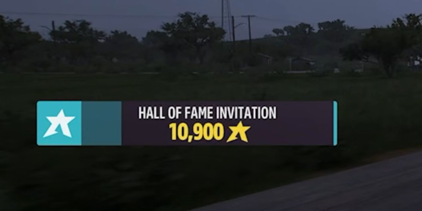 Forza Horizon 5 Accolade bar to get into the Hall of Fame