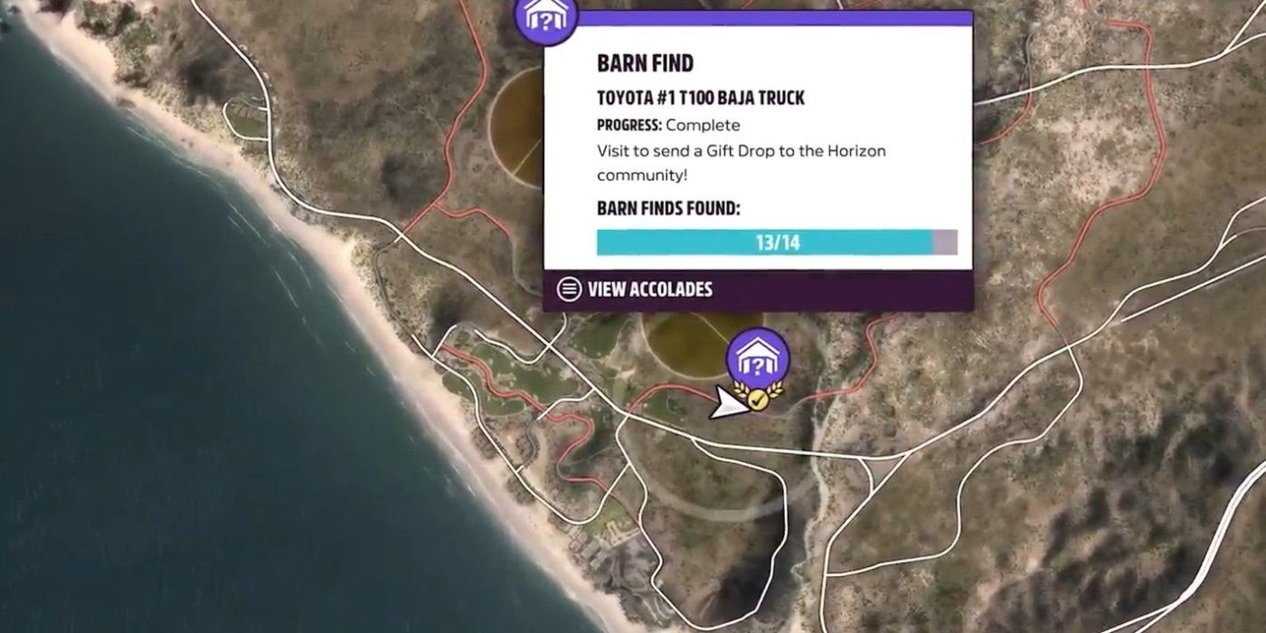 Forza Horizon 5 Barn Find location on map