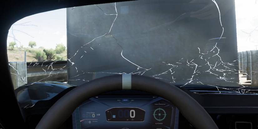 Forza Horizon 5 First Person Mode with cosmetic damage