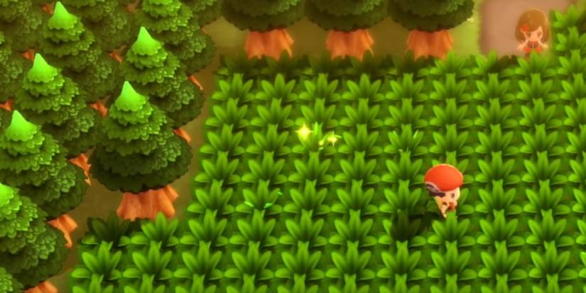 Pokemon Brilliant Diamond and Shining Pearl shiny hunting in tall grass