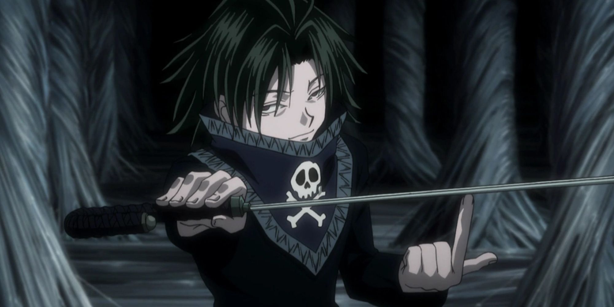 https://static0.gamerantimages.com/wordpress/wp-content/uploads/2021/11/Hunter-X-Hunter---Phantom-Troupe-Member-Feitan-Portor-Taunting-A-Chimera-Ant.jpg