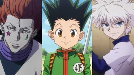 Hunter x Hunter Hisoka Gon och Killua