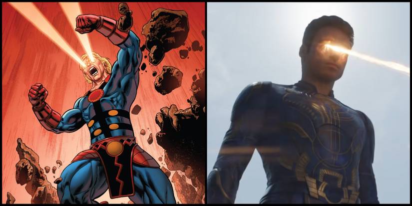 MCU Eternals Ikaris Comic and Movie