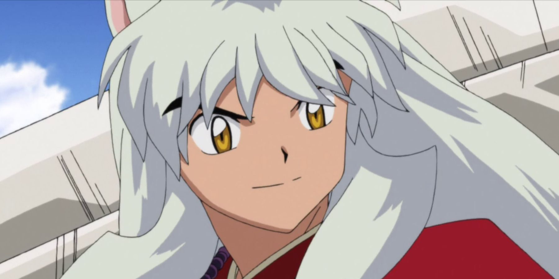 InuYasha with his weapon