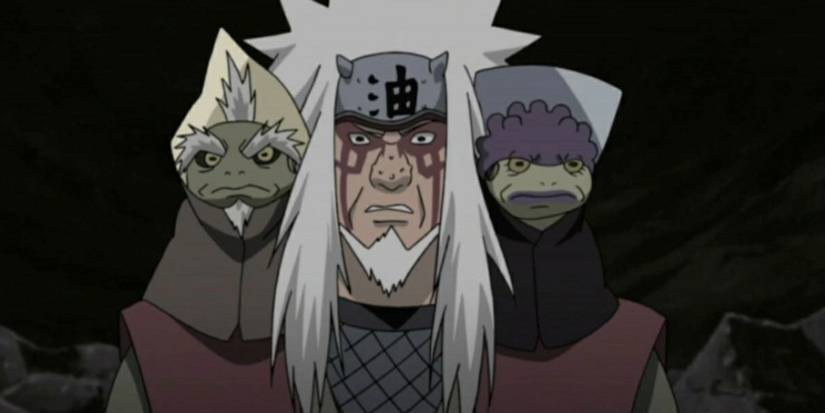 Jiraiya with the toads
