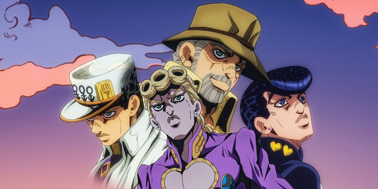 JoJo Protagonists Joseph Jotaro Josuke Giorno