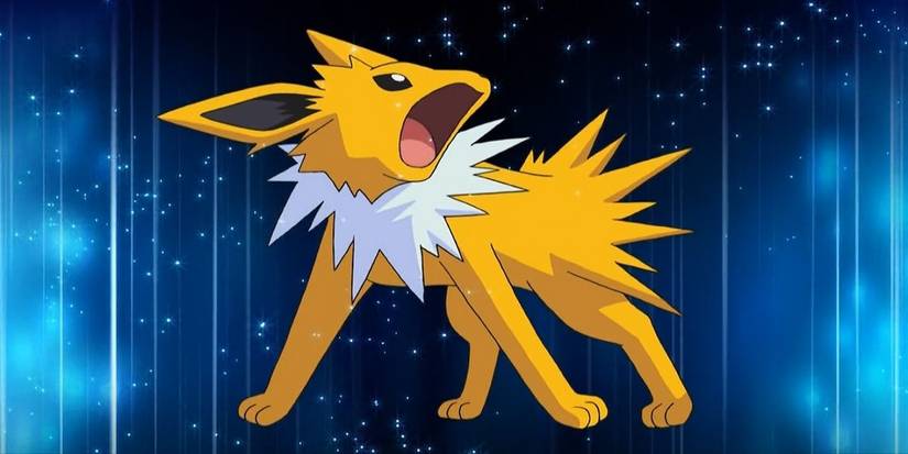 Pokemon Jolteon battle pose