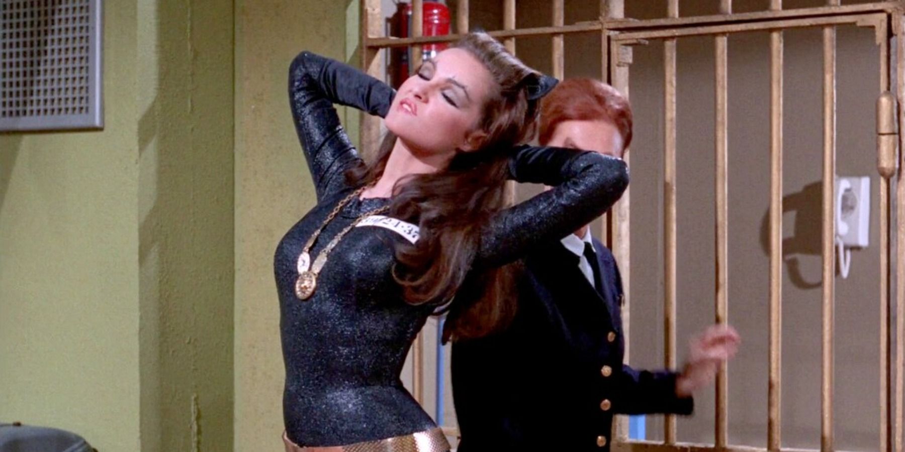 Julie Newmar Catwoman sexy in 60s Batman