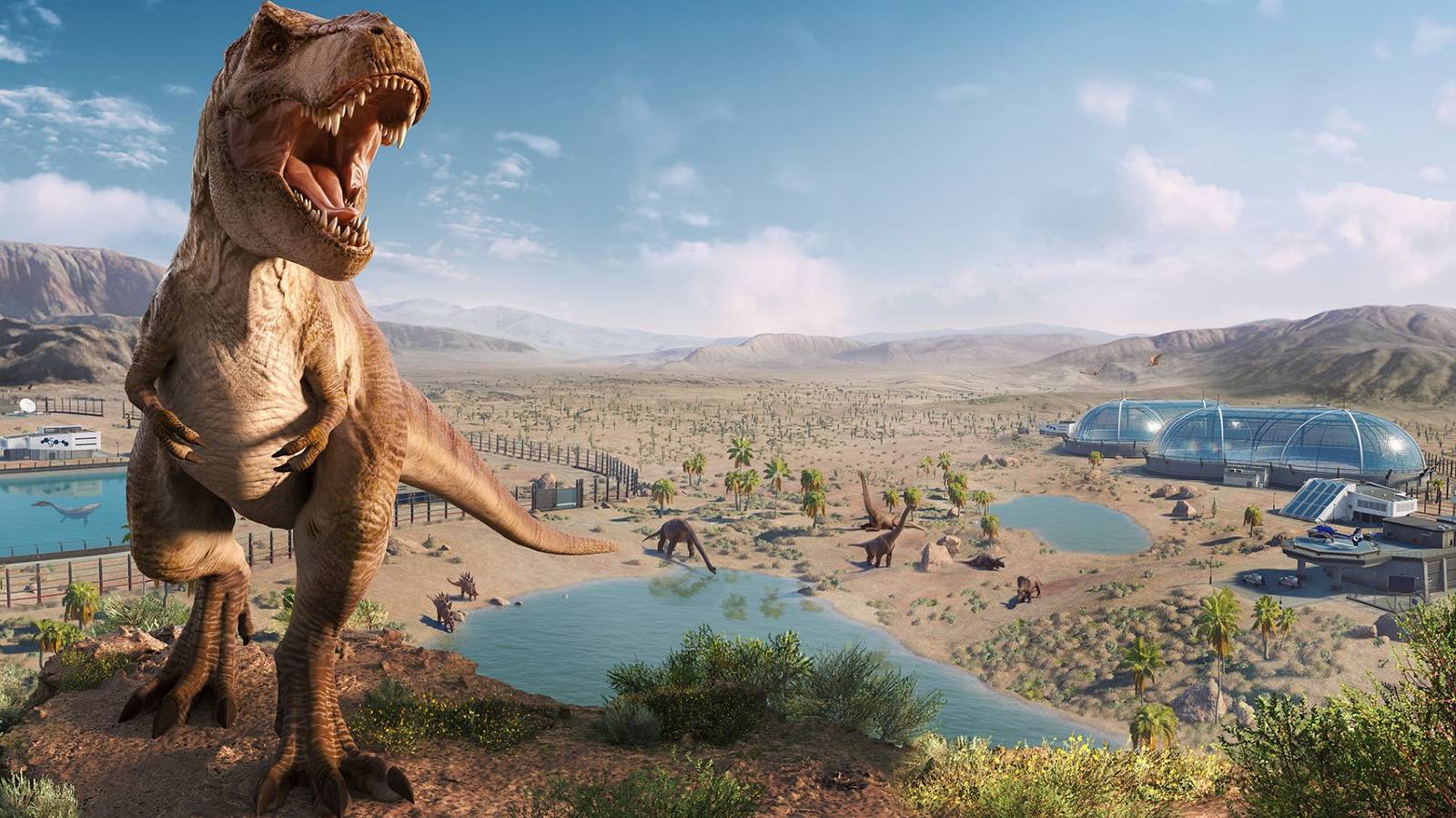 Jurassic World Evoltuion T-Rex Overlook