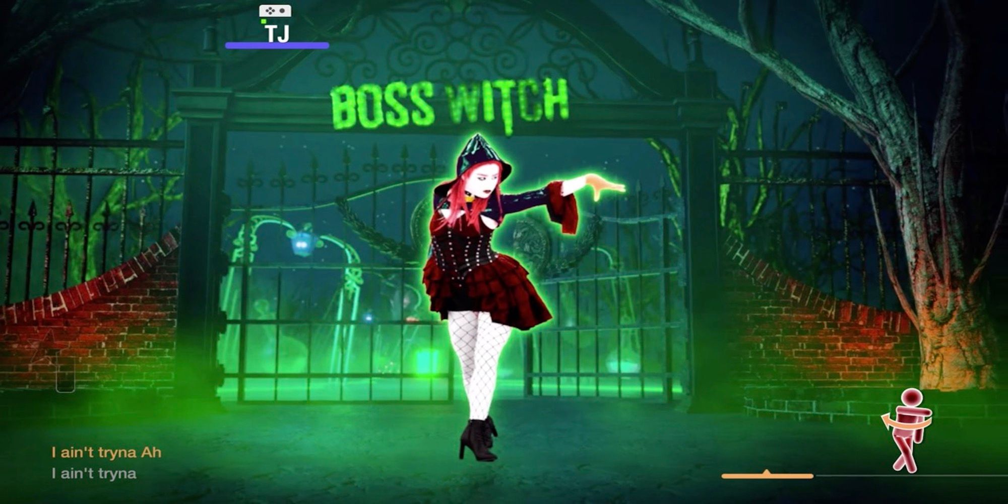 Dancing to Boss Witch in Just Dance 2022