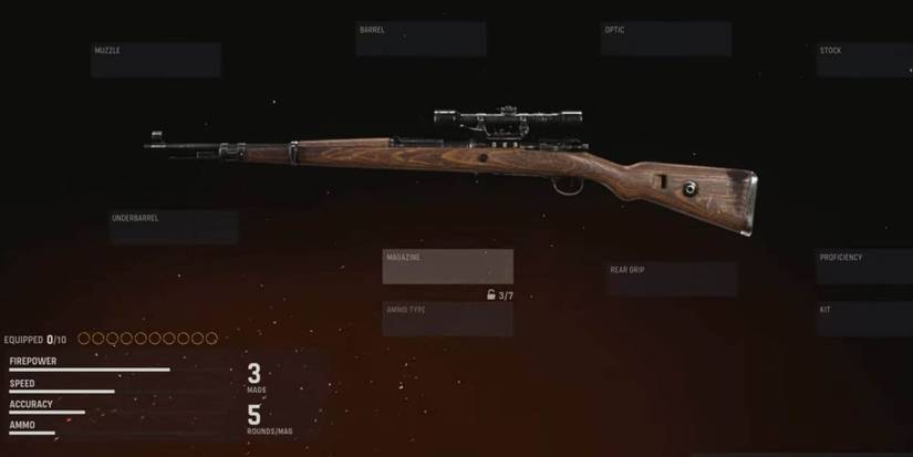 Kar98k Vanguard gunsmith