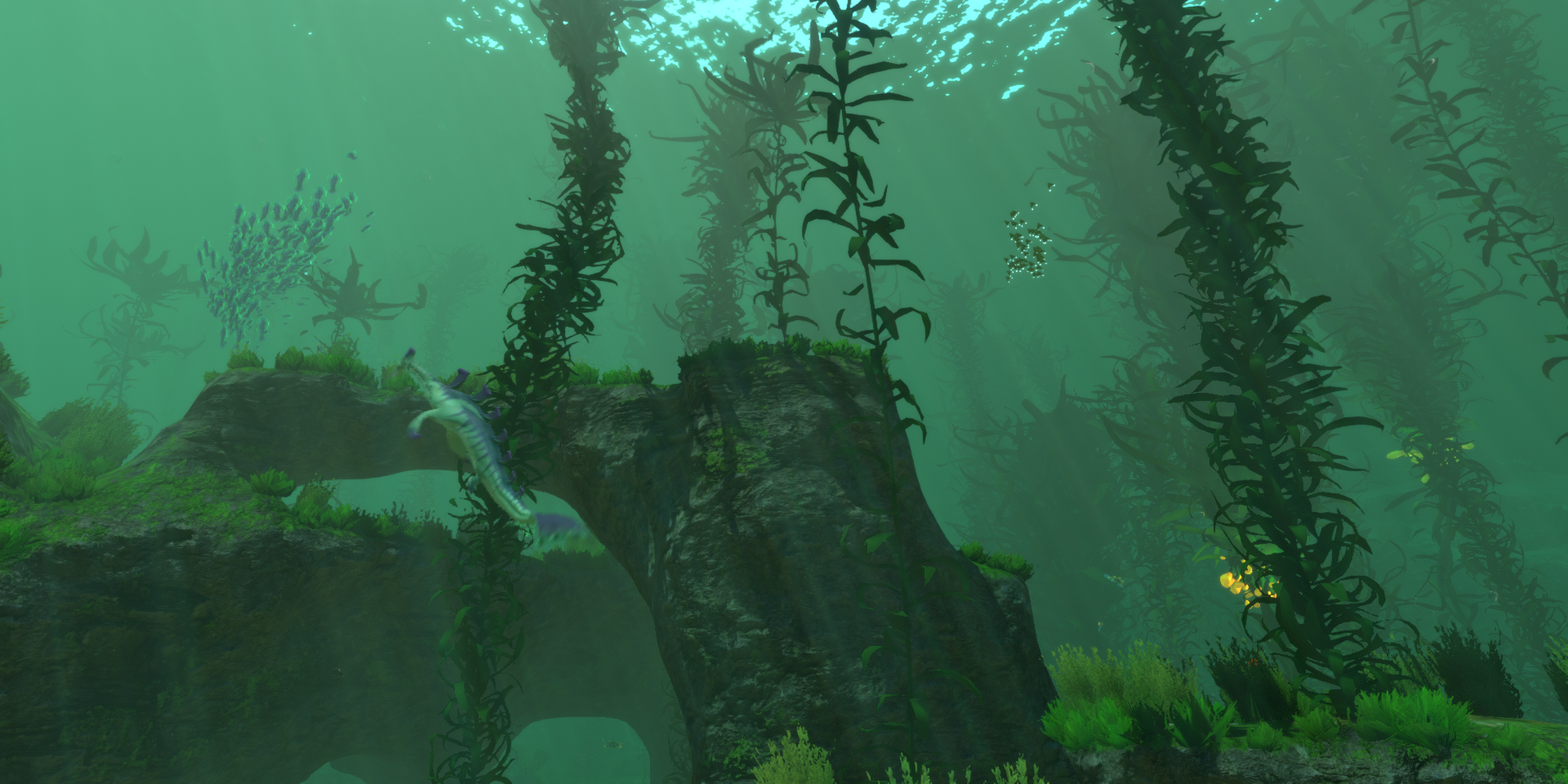 Kelp Forest in Subnautica Cropped