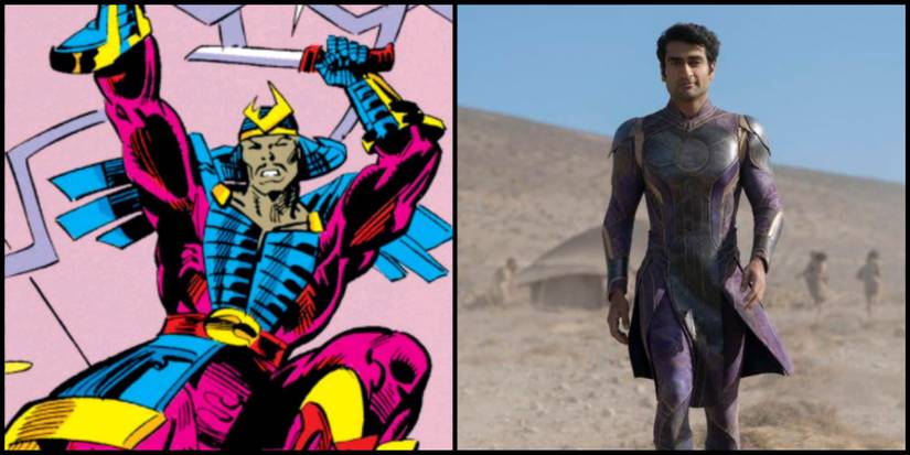 MCU Eternals Kingo Comic and Movie