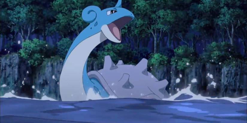Pokemon Lapras roaring
