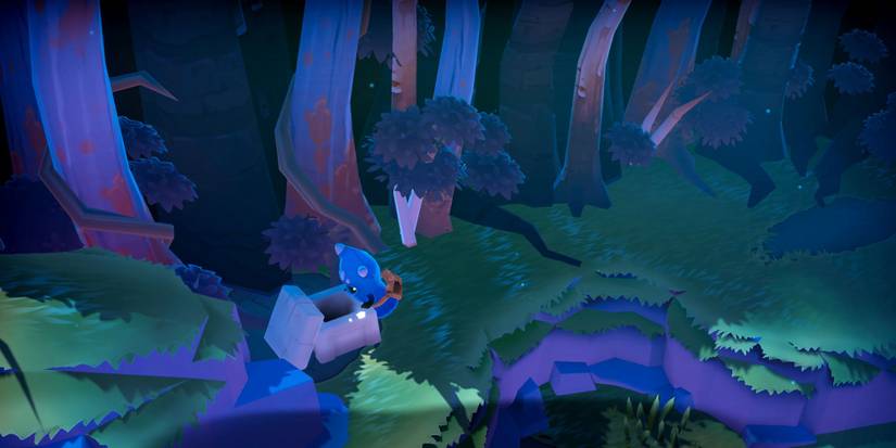 Ember opening a box in The Last Campfire