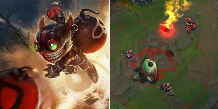 League Of Legends Ziggs Explosion