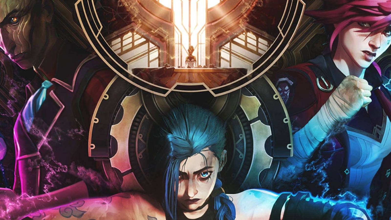 League of Legends Arcane Blizzard promo art