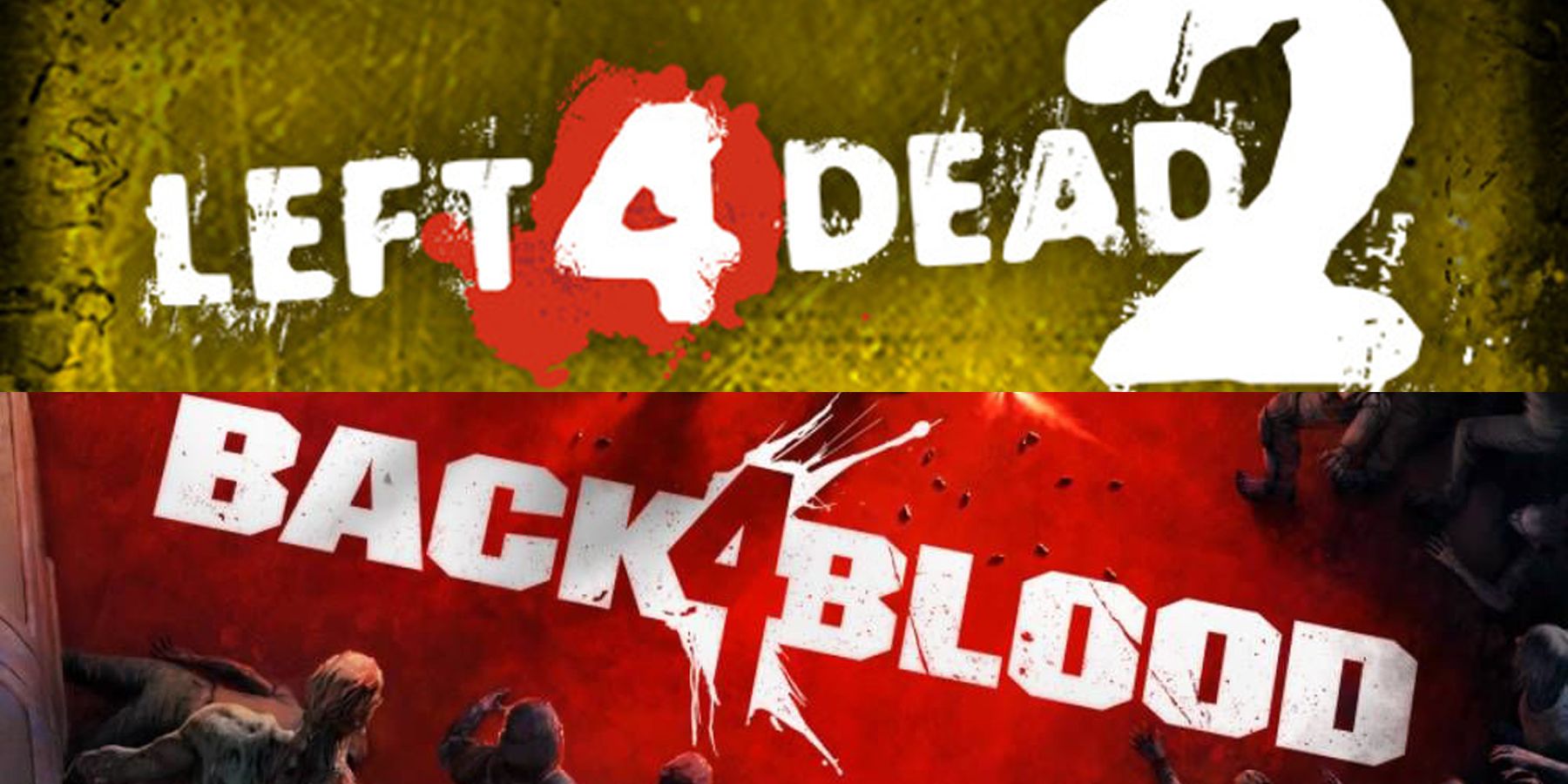 Left 4 Dead and Back 4 Blood titles