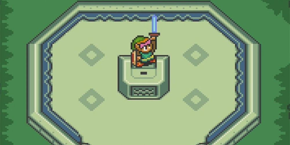 Legend of Zelda Link to the Past Getting the Master Sword Cropped
